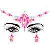 Adesivos de Diamante Acrílico para Rosto Venda Quente Transfronteiriça Adesivos de Diamante de Cristal para Festival de Música Mascarada DIY Adesivos Criativos Atacado