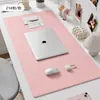 Alfombrilla de ratón extragrande de cuero de alta gama, alfombrilla de escritorio para teclado de computadora de oficina, alfombrilla de escritorio simple impermeable, personalizable