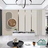 Papel Tapiz Personalizado para Pared de Fondo de TV para Sala de Estar, Mural Nuevo de Tela para Pared 5D, Tela para Pared Elegante y Estilizada 8D