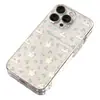 Cachorro Floral para Apple X/XS/XR/XSMAX/11/12/13/14/15/7P/8P/14PLUS