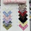 2024 nuevo tejido jacquard tridimensional con estampado de flores grandes, otoño e invierno, microelástico, para niños, vestido, abrigo, tela Lolita