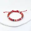 Pulsera apilable multicolor de estilo europeo y americano de 7 mm para otoño e invierno con un toque de tela de terciopelo dorado, estilo redondo grueso, producto terminado