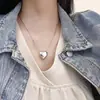 Colar de Cachorro Dachshund Doce e Legal para Mulheres, Simples e Fashion, Estilo Coreano Versátil, Corrente de Clavícula Única, Estilo Ins, Corrente de Pescoço de Luxo Leve