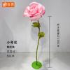 Boda Rosas Artificiales Hechas a Mano Accesorios de Boda Arte de Papel Gigante Centro Comercial Productos Terminados Exhibición Decoración Arreglo Día de San Valentín
