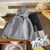 Suéter Leggings para Niñas Traje Infantil 2025 Otoño Leggings para Bebé Ropa de Otoño Suéter Coreano Infantil Conjunto de Dos Piezas