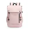 Mochila Nueva de Comercio Exterior con Boca Enrollable Nicho para Viajes Diarios Sensación de Alta Gama Mochila Escolar Estudiante Universitario Bolso de Doble Hombro Bolso Impermeable Sencillo