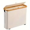 Venta Caliente Transfronteriza Cesta de Almacenamiento de Papel Higiénico para Baño Caja de Almacenamiento de Papel Higiénico Estante de Accesorios para Baño Cesta de Almacenamiento Visual para Servilletas