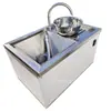 Máquina Lavadora de Arroz Horizontal de Acero Inoxidable Comercial Máquina Limpiadora de Arroz Máquina Lavadora de Arroz de 25 kg