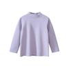 27home comércio exterior roupas infantis outono e inverno novo atacado coreano infantil listrada gola alta manga longa camiseta