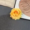 Flores Artificiales Hechas a Mano Estilo Vintage para Bodas, Decoración de Sala de Estar, Flores de Seda, Rosas Copo de Nieve, Cabezas de Flores al por Mayor