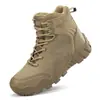 Botas de Campo Russas para Forças Especiais Plus Size Transfronteiriças Botas de Treinamento Resistentes ao Desgaste Botas de Borracha para Caminhada e Montanhismo ao Ar Livre