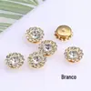 1000 Peças de Strass de 1,2cm Material DIY Diamante Material DIY Girassol Grampo de Cabelo Artesanal Antigo Sapatos Roupas