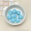Contas Pequenas de Margarida Laqueadas em Acrílico para DIY/Acessórios de Decoração para Headwear, Corrente de Celular, Chaveiro, Bolsa