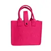 Bolso Nuevo de Fieltro Repujado Bolso de Mano Logo Personalizado Bolso Tote de Gran Capacidad Bolso de Mano Regalo Publicitario Bolso de Compras