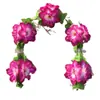 Cadena Grande de Kapok de 32 Cabezas, Cadena de Flores del Festival Qingming, Limpieza de Tumbas Sacrificial, Flores Artificiales para Visitar la Tumba, Venta al por Mayor de Artículos Funerarios Yunyang
