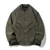 Chaqueta de béisbol para hombre, nueva chaqueta bomber casual holgada de moda otoño e invierno 2026, top ligero de ropa de trabajo