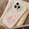 Capa de Celular Estilo Coreano de Filhote de Cachorro Adequada para iPhone 16, iPhone 17 Acrílico, iPhone 14, Apple 15, Dropshipping 11 Capa Dura Cartoon