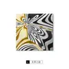 O Charme do Caos: Pintura Decorativa de Linhas Abstratas para Sala de Estar Italiana, Arte de Parede de Cabeceira de Luxo para Hotel Moderno, Pintura de Hall de Entrada