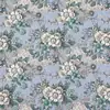 Pintura a óleo vintage com padrão floral, tecido jacquard tingido em fio de chenille ultrassuave, adequado para vestidos, coletes, almofadas de sofá e assentos.