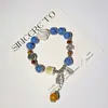 Pulsera de Cerámica Jingdezhen Nueva Historieta China Pulsera Boutique Venta al por Mayor Estudiante Joker Explosiones Puesto del Mercado Nocturno Pulsera