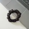 Goma para el pelo de seda, Cinchuelo versátil, Alta elasticidad, Nueva diadema de cristal, Accesorio de alta gama para el cabello para mujer