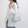 Bolso de Hombro Casual Color Macarrón Estilo Coreano, Bolso Cruzado de Múltiples Capas Moderno y Versátil, Gran Capacidad, Bolso Cuadrado Pequeño Sencillo para el Trabajo