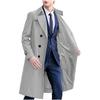 Jaqueta Masculina Primavera e Outono Transfronteiriça 2025 Trench Coat Longo Amazon Estação Independente Europeia e Americana Venda Quente Multicor Multitamanho Dropshipping