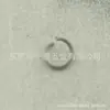 1.2*10MM anillo abierto de color conexión de pintura anillo de hierro pulsera material hecho a mano pintura accesorios de joyería DIY
