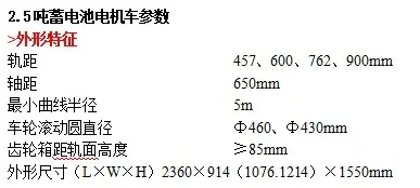 2.5电机车