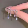 Pendientes Cuadrados de Perlas Estilo Nuevo Coreano 2025 para Mujer, Lujo Ligero, Pendientes de Botón Geométricos Versátiles, Accesorios de Oreja Populares al por Mayor