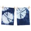 Piezas de Tela Batik Tie Dye Teñido Azul Parche de Retazos Hecho a Mano diy Wenchuang Huanchuang Tela para Tareas Algodón Puro Se Puede Comprar
