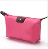 Bolsa cosmética portátil multifuncional con forma de dumpling, bolsa de almacenamiento de dumplings impermeable, bolsa de aseo plegable, impresa por el fabricante