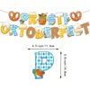 Nuevos Suministros para Fiesta Oktoberfest Decoración Temática Bandera Tamaño Globo Tarjeta Colgante Colgante Set Decoración de Fiesta