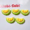 Accesorios de Resina al por Mayor Accesorios DIY Hebillas para Zapatos Pegatinas Hechas a Mano para Tazas de Agua Pegamento en Crema Accesorios para el Cabello Fundas para Teléfonos Móviles Fruta Durian