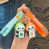 Chaveiro Pingente Boneco Panda Fruta Mahjong Lembrança Base de Chengdu Decoração de Mochila Escolar Desenho Animado Criativo
