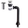 Desagüe lavabo desodorante artefacto inodoro agua horizontal pared drenaje gel de sílice sellado antiolor prevención de insectos