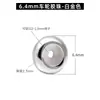 Cuentas ajustables de posicionamiento chapadas en oro y plata XD, accesorios de anillo de silicona de plata S925, collares y pulseras telescópicos para bricolaje, venta al por mayor