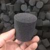 Fabricantes atacado esponja cilíndrica de poliuretano preto e branco haste de esponja redonda oca sólida esponja de alta elasticidade