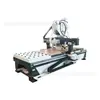 Máquina de Corte CNC de Paso Directo y Cambio de Herramienta del Sistema Baoyuan de Taiwán, Equipo de Procesamiento de Puertas de Gabinete de Muebles de Adsorción de Ocho Zonas