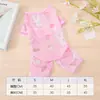 Ropa para Mascotas para Verano, Ropa de Cuatro Patas, Protección Solar, Transpirable, Anti-Caída de Pelo, Amigable con la Piel, Ropa Linda para Gatos y Perros, Stock Listo del Fabricante al por Mayor