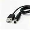 Cable de alimentación CC, 2 hilos, 5.5*2.1mm, cable de audio 35135, cable de carga USB, adecuado para máquinas POS y lámparas de escritorio