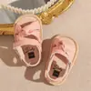 Sandalias para bebé de 0 a 1 año suelas de goma antideslizantes zapatos para niños pequeños zapatos casuales de princesa para bebé zapatos de verano para bebé