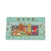 Adesivo de geladeira de cidade de metal da China Chengdu Chongqing Yunnan Qingdao Dali lembrança turística presente de acompanhamento