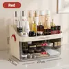 Caixa Organizadora de Cosméticos para Mesa de Trabalho Tipo Gaveta Prateleira de Acrílico Separador de Bancada para Skincare Caixa Organizadora