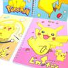 Pokemon Bikachu Mascota Cuaderno Pequeño Bloc de Notas Hojas Sueltas Libro de Espiral Papelería para Estudiantes Regalo de Premio
