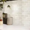 Creativas pegatinas de pared autoadhesivas de ladrillo gris imitación 3D para embellecimiento interior, fondo de TV, sala de estar, papel tapiz 3D de autoinstalación