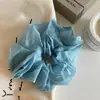 Scrunchie Grande Estilo Francés de Hada para Mujer, Goma para el Cabello Sencilla y de Moda, Accesorio para el Cabello con Temperamento Elegante