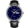 Guanqin 16058 Relógio de Pulso Fashion Luminoso com Calendário Masculino Recortado Totalmente Automático Mecânico Marca Relógio à Prova d'Água Pode