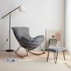 Mecedora de estilo nórdico, sofá perezoso, sala de estar, balcón, individual, informal, reclinable, famoso en Internet, dormitorio, apartamento pequeño, silla para el almuerzo.