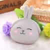 Cartoon silicone bolsa de moeda Coreia do Sul bonito coelho moeda bolsa doce cor saco pequeno saco chave saco senhora saco